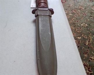 WWII marine trench fighting knife