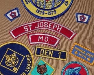 St. Joseph Boy Scout and Girl Scout items