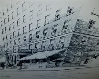 Paul Norton "St. Joseph" prints. Robidoux Hotel