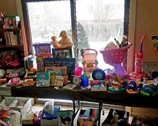 Much children's items!! Toys, books, games, clothes-new and vintage