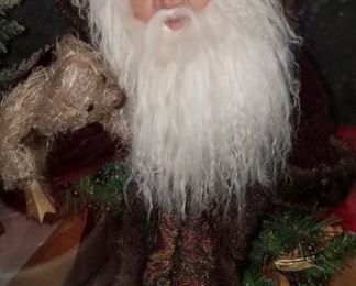 Much, much Christmas!! Barb Hurst Original!! Santa
