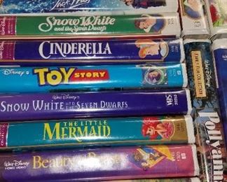 100+ VHS tapes