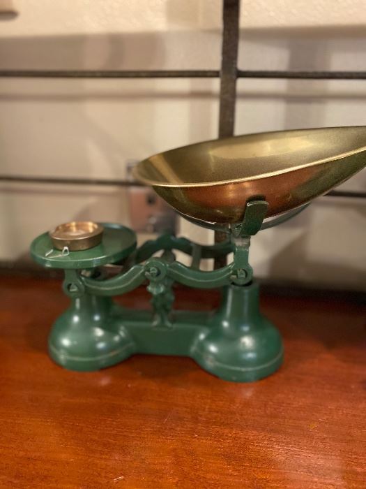 Antique scale
