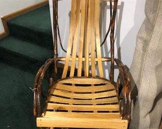 Beautiful hickory rocker