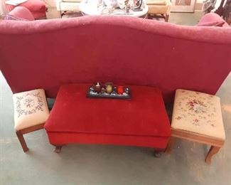 needlepoint stools