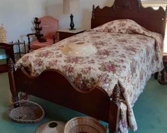 antique bed