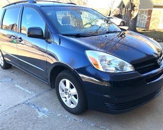 2005 Toyota Sienna LE Van. Runs and great, needs nothing! Seats 8 people. Has 277,000 miles but being a Toyota it’s just getting warmed up!!  Asking $2,800 OBO