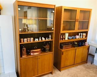 Mid century cabinets 