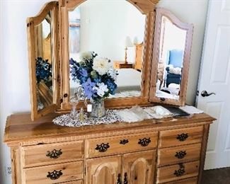 Kincaid Dresser and Mirror