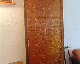 MidCentury Modern 2 panel room divider