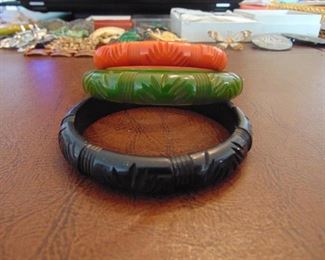 Carved Bakelite