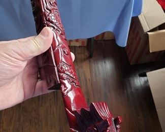 Carved Chopstick Holder