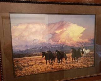 A.T. Cox Western Print- Large