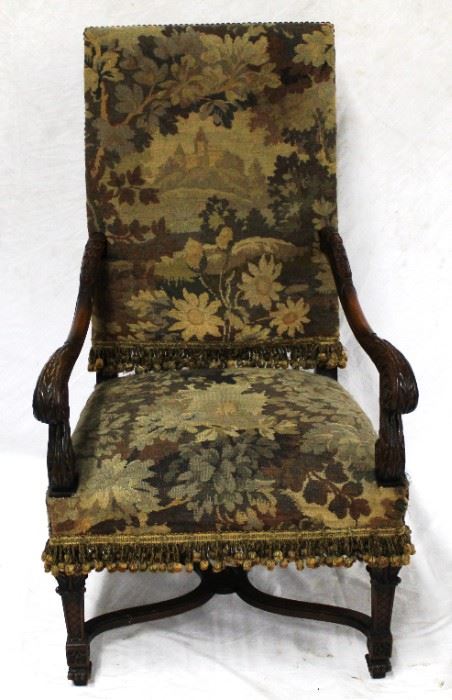 1 - Antique Arm Chair 24 x 21 x 45