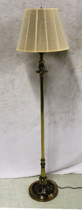 60 - Brass Floor Lamp - 60" tall