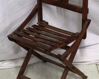88 - Folding Chair 22 x 11 x 12
