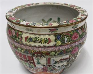100 - Oriental Porcelain Planter 12 x 15