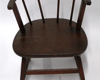 112 - Doll Size Chair - 17" x 13" x 11"