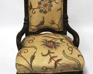 124 - Antique Chair 38 x 17 x 19