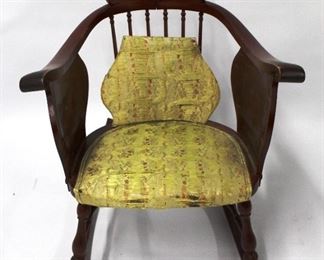 125 - Antique Rocking Chair 30 x 18 x 24