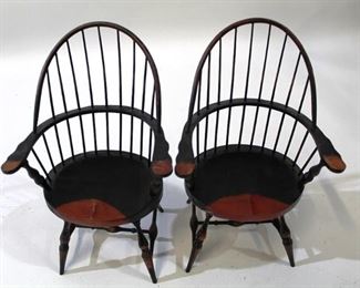143 - Pair of Doll Size Chairs (2pcs) 16 " tall