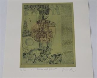 185 - Signed & Numbered "Romeo & Juliet" Print #32/100