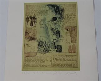 186 - Signed & Numbered "Romeo & Juliet" Print #32/100