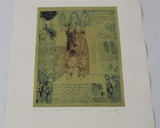 189 - Signed & Numbered "Romeo & Juliet" Print #32/100