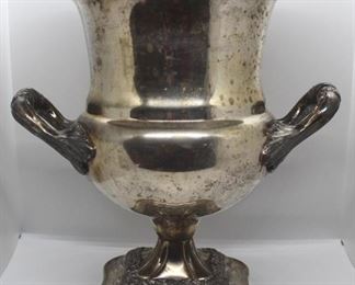 249 - Silver Plated Compote Urn 12 x 11