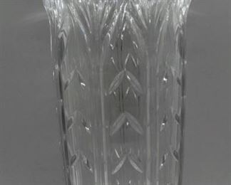 299 - Crystal Vase - 11" tall