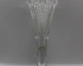 302 - Glass Vase - 10" tall