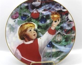 407 - Pemberton Oakes Collector Plate - 10 1/4" round
