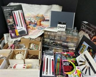 Beads galore, wiring, calligraphy, scratch board and more!

https://ctbids.com/#!/description/share/753055