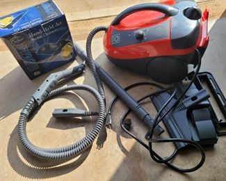 Reliable cleaner with multiple attachments and extensions for bigger jobs. The hand held Crofton steam cleaner also has many attachments for the detail work. Both in great condition.

https://ctbids.com/#!/description/share/753027