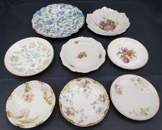 If you are a fan of florals on your butter dishes then this is the lot for you. 9 butter dishes measures 3"L.

https://ctbids.com/#!/description/share/753005