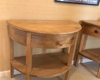 Pine end tables