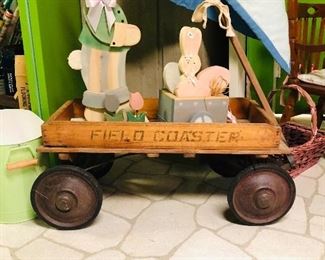 Vintage coaster wagon 