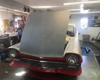 1957 Ford Tudor (windshields and seats are in upper barn) engine redone and painted Body ready for paint $13900 obo call sonny 6302903825 to make appointment or ask questions CLASSIC CAR