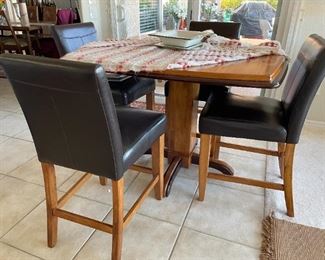 Counter height dining set