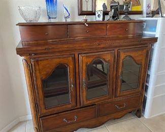Antique buffet piece