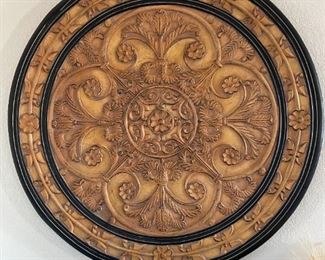 Large wall medallion 