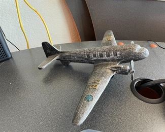 Collectible airplane figurine