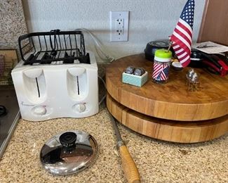 Large butcher block cutting boards