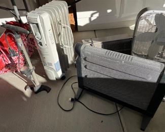 Lots of space heaters