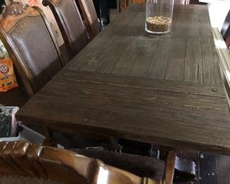 Vintage farm table