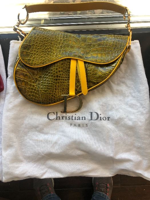 Christian Dior saddle bag