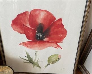 Lot 48: $75- Poppy