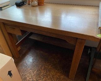 Lot 18: $195- Drafting table 48"W x 28"D x 29"H. 