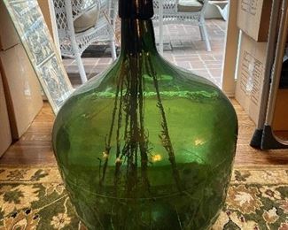 Lot 106: $60- German carboy 21"H x 13"W