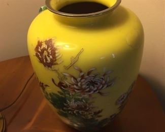 French porcelain vase.
